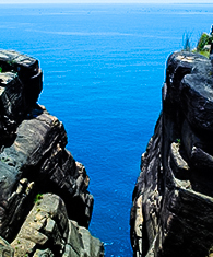  Loverâ€™s leap at Trincomalee